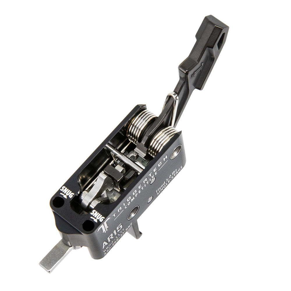 AR15 - Single-Stage Competitive Black Straight Flat